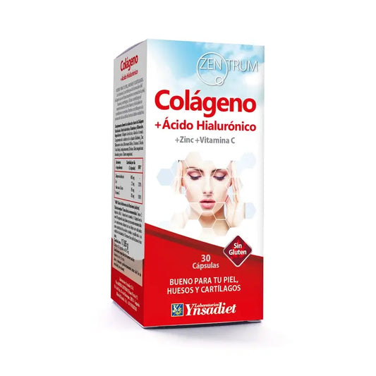 Ynsadiet Kollageeni + hyaluronihappo Zentrum, 30 kapselia
