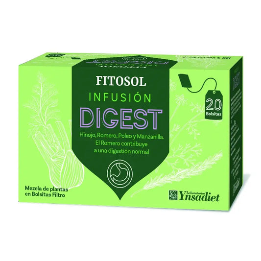 Ynsadiet Dg-Digest (ruoansulatusta edistävä), 20 suodatinta