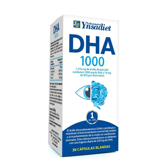 Ynsadiet DHA 1000 – näkö ja aivot, 30 kapselia