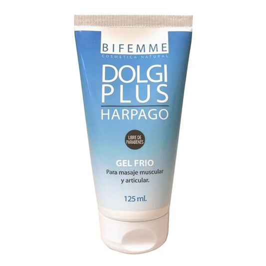 Ynsadiet Dolgi Plus -kipua lievittävä geeli, sisältää harpagofyton, 125 ml.B