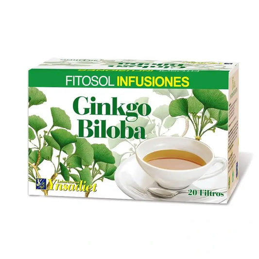 Ynsadiet Ginkgo Biloba, 20 suodatinta