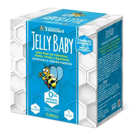 Ynsadiet Jelly Baby 0 % sokeria, 20 ampullia