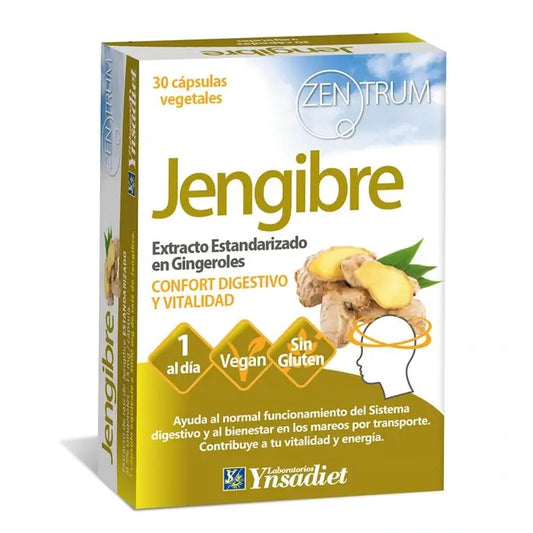 Ynsadiet Inkivääri, 30 kapselia