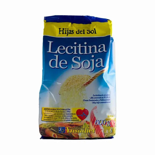 Ynsadiet soijalecitiini, rakeinen, GMO, pussi, 600 g