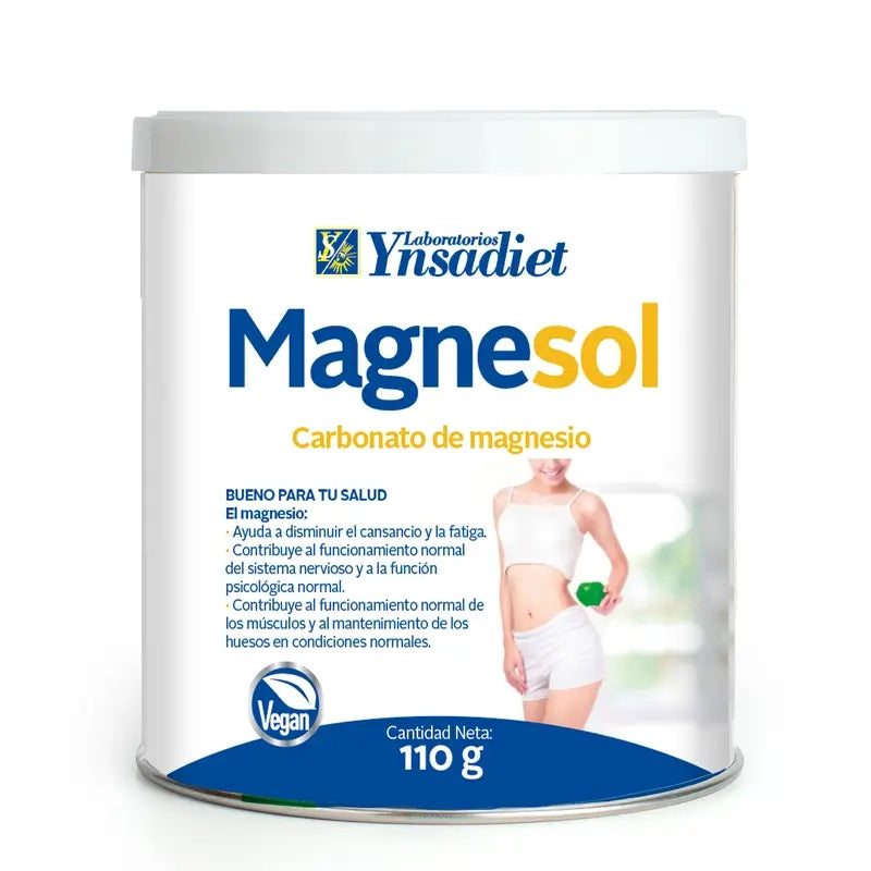 Ynsadiet Magnesol - magnesiumkarbonaatti, 110 g   