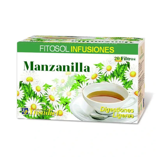 Ynsadiet Manzanilla, 20 suodatinta