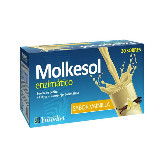 Ynsadiet Molkesol B + Enzimatico Vanilja, 30 pussia