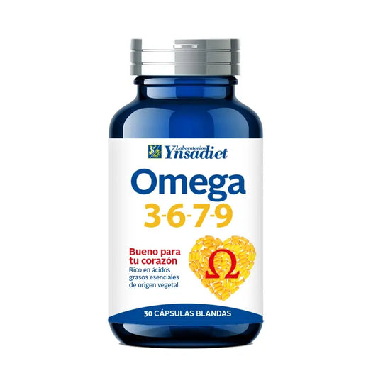 Ynsadiet Omega 3-6-7-9, 30 kapselia. 