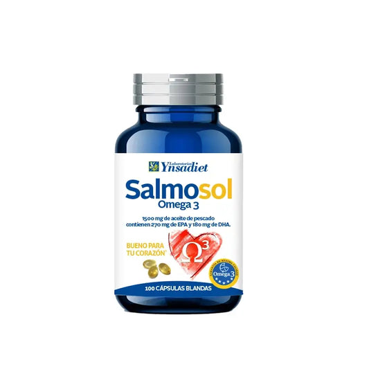 Ynsadiet Salmosol Salmon 500 mg, 100 kapselia 
