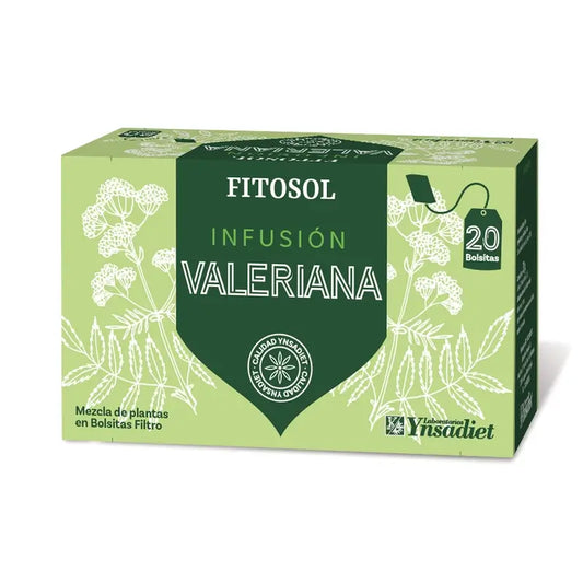 Ynsadiet Valeriana, 20 suodatinta