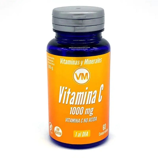 Ynsadiet happamaton C-vitamiini, 60 tablettia à 1000 mg