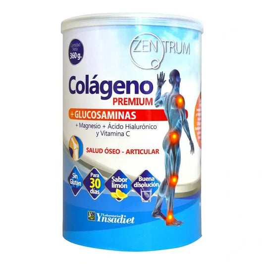 Ynsadiet Zentrum Hydrolysoitu Premium-kollageeni, 360 g   