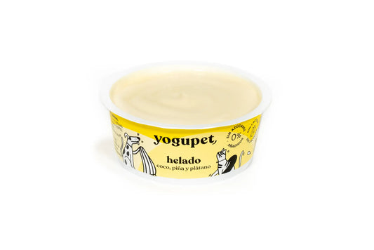 Yogupet Jäätelö koirille/kissoille, keltaiset hedelmät, 4 x 110 g 