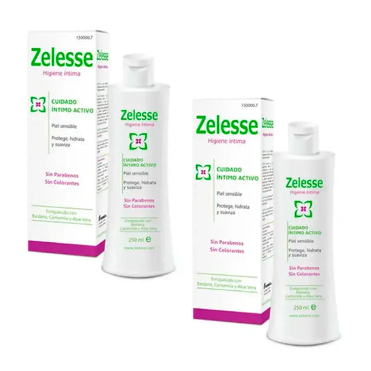 Zelesse - intiimihygieniapakkaus, 2 x 250 ml
