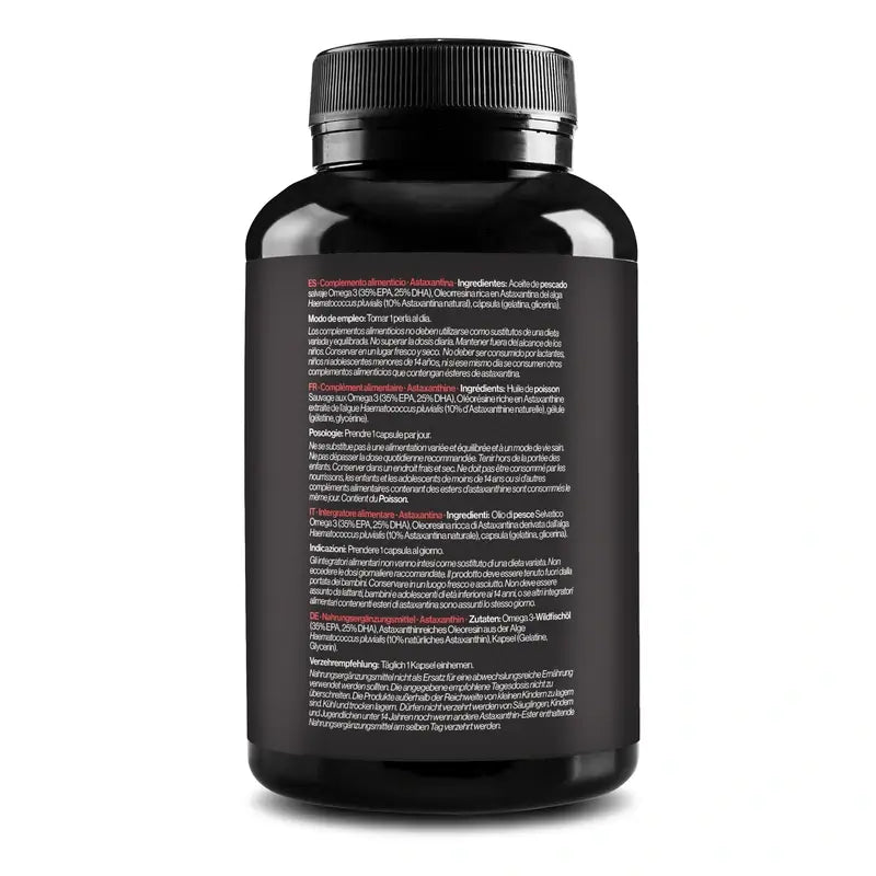 Zenement Astaksantiini, 8 mg, sisältää omega-3-rasvahappoja, 120 pehmeää kapselia