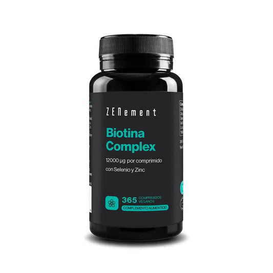 Zenement Biotiinikompleksi, jossa on seleeniä ja sinkkiä, 365 vegaanista tablettia