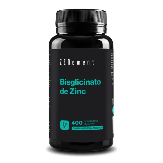 Zenement-sinkkibisglycinaatti, 400 vegaanista tablettia