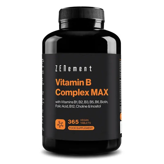 Zenement B-vitamiinikompleksi Max, 365 vegaanista tablettia