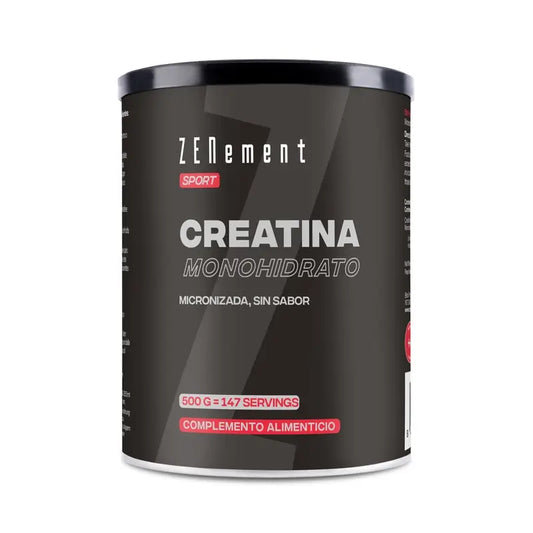 Zenement-kreatiinimonohydraatti, mikronisoitu, maustamaton, 500 g
