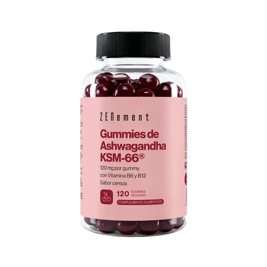 Zenement Ashwagandha KSM-66 -karkit, 120 vegaanista karkkia