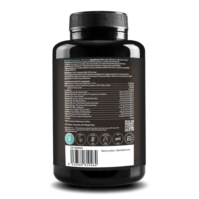 Zenement Hair Forte, 120 kasviskapselia