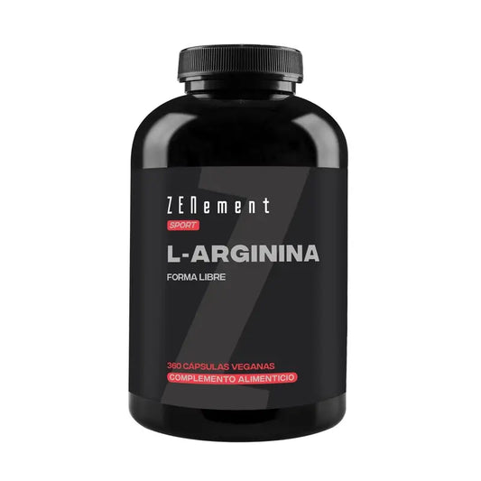 Zenement L-arginiini 700 mg, 360 vegaanista kapselia