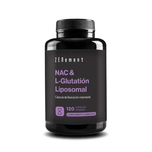 Zenement Nac & liposomaalinen L-glutaatio, 120 vegaanista kapselia