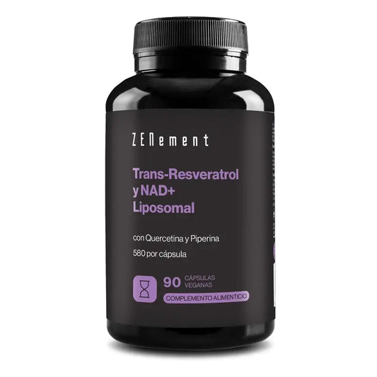 Zenement Trans-Resveratrol ja Na+ liposomaalinen, 90 vegaanista kapselia