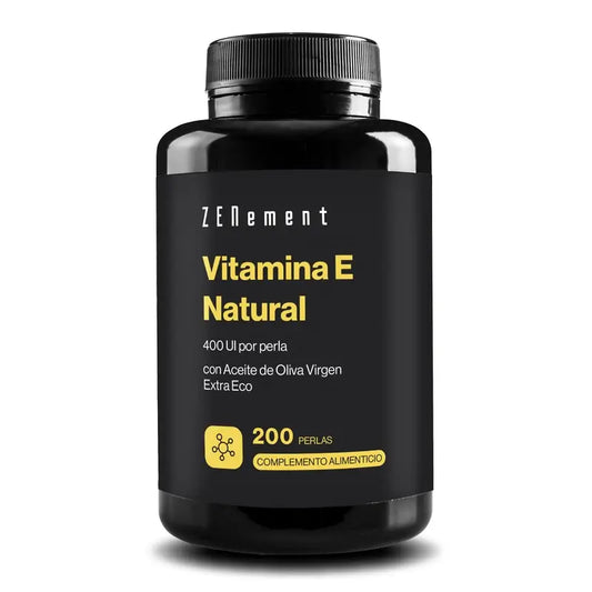 Zenement Luonnollinen E-vitamiini 400 IU, 200 pehmeää kapselia