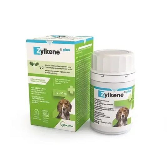 Zylkene Plus 225 10–30 kg 30 kapselia