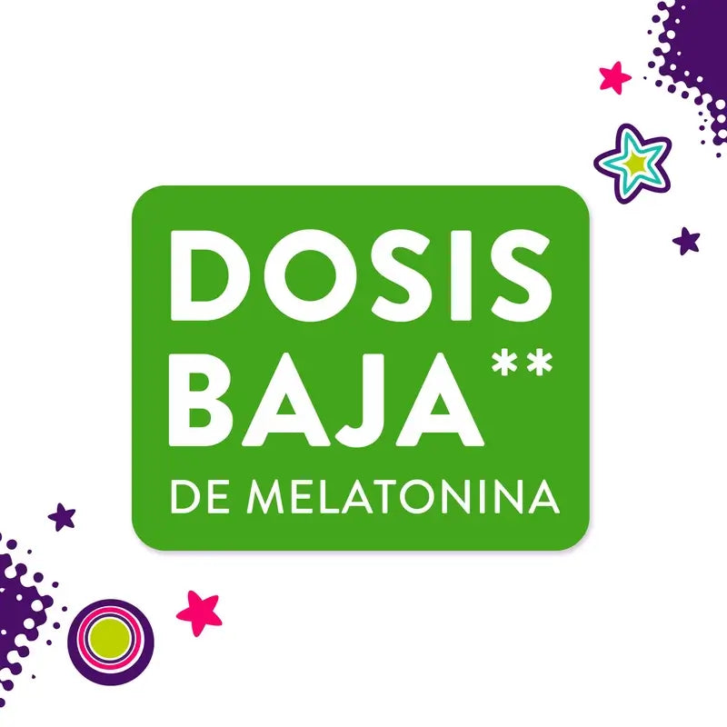 ZzzQuil Natura Kids Melatoniini, matala annos +3 vuotta, 30 purukumia