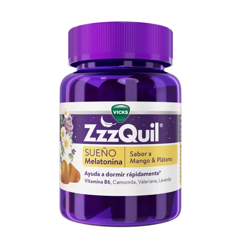 ZzzQuil: mango, banaani ja valeriaana, 30 karkkia