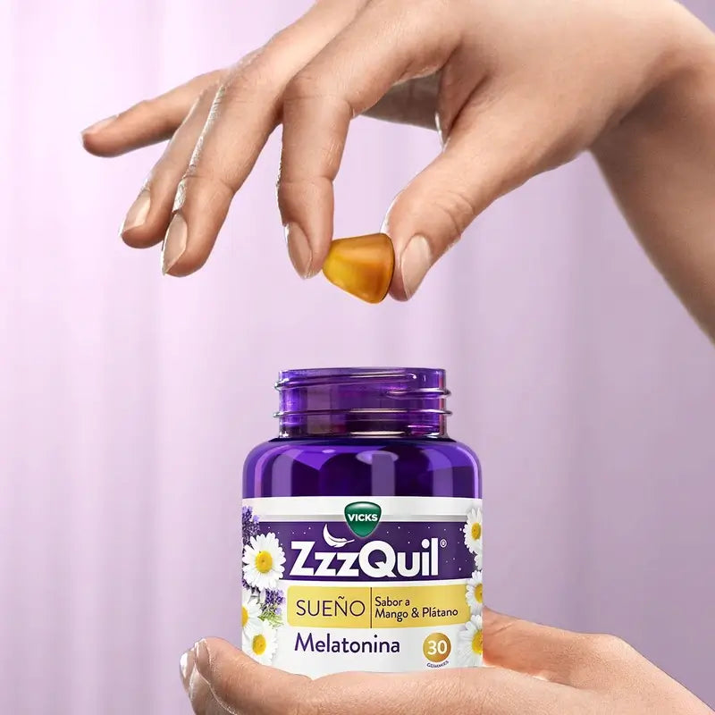 ZzzQuil: mango, banaani ja valeriaana, 30 karkkia