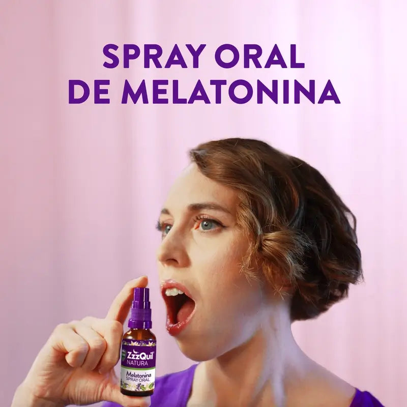 ZzzQuil Natura Melatoniini-suusuihke, 30 ml